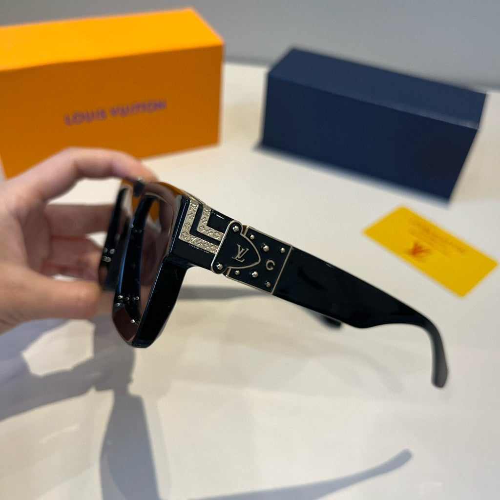 Louis Vuitton Fashion Black Lens Sunglasses for Men & Women - 371288 - detail image 6
