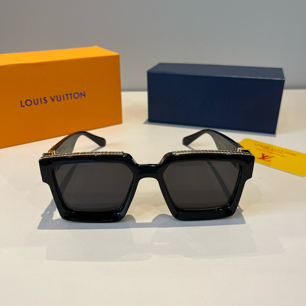 Louis Vuitton Fashion Black Lens Sunglasses for Men & Women - 371288 - detail image 2
