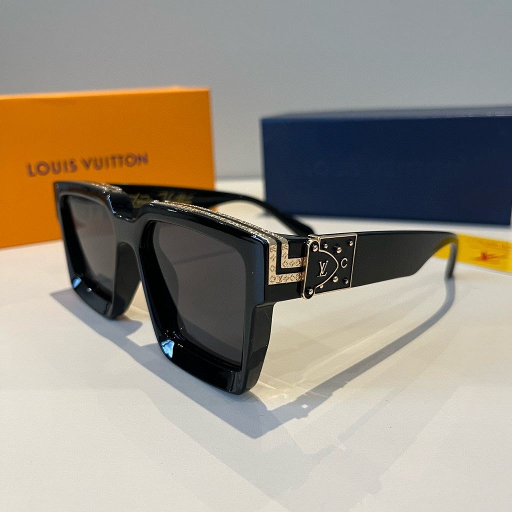 Louis Vuitton Fashion Black Lens Sunglasses for Men & Women - 371288 - detail image 3