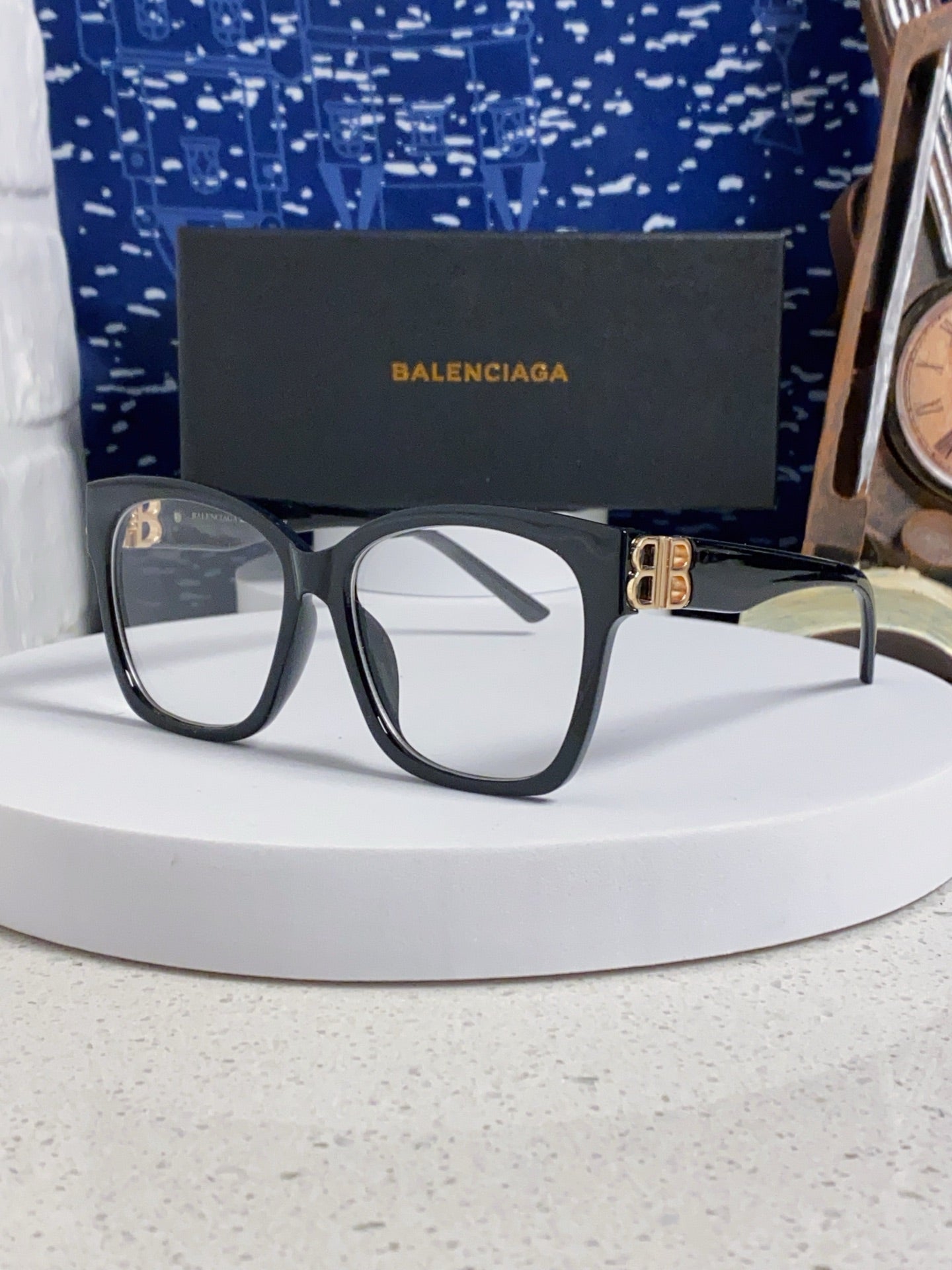 Balenciaga BB0102SA Fashion Silver Lens Sunglasses for Men & Women - 358657