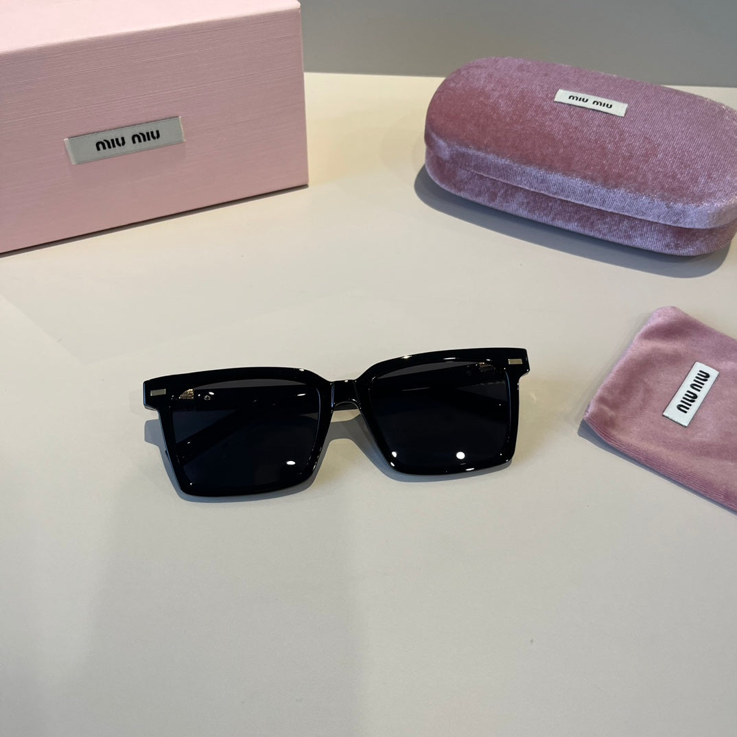 Miu Miu SMUO7S Square Black Lens Sunglasses for Men & Women - detail image 8