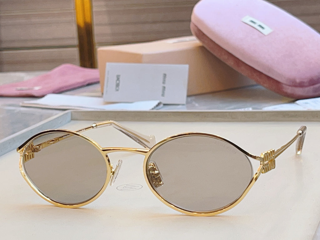 Miu Miu Fashion Brown Lens Sunglasses for Men & Women - 382998 - detail image 4