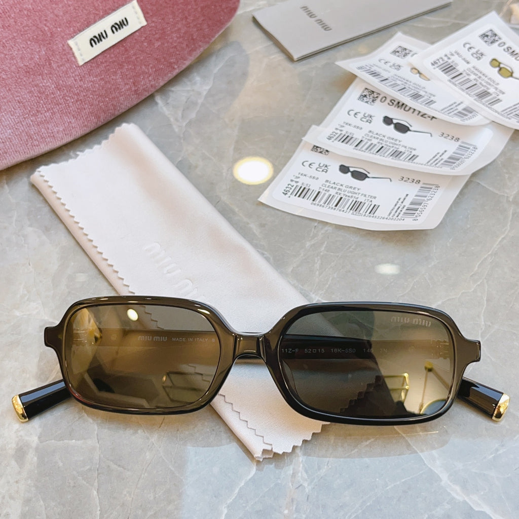 Miu Miu 11Z-F Fashion Brown Lens Sunglasses for Men & Women - 487658