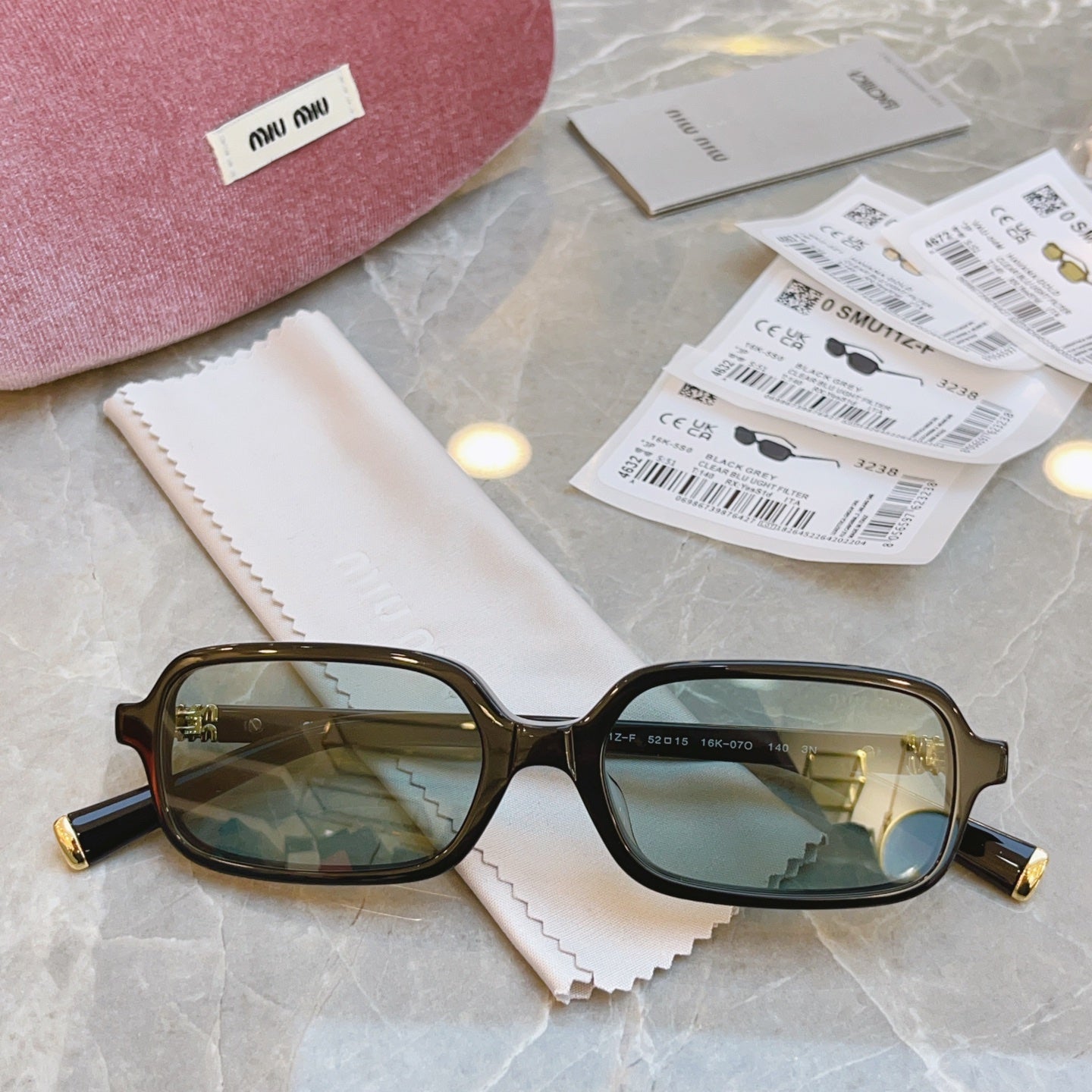 Miu Miu 11Z-F Fashion Brown Lens Sunglasses for Men & Women - 487658 - detail image 2