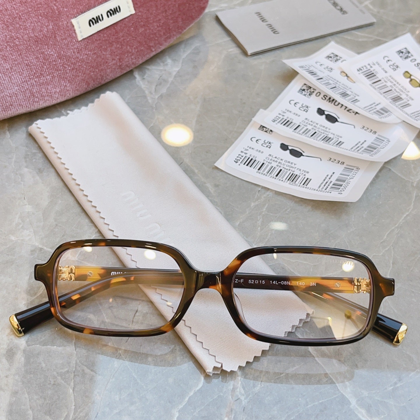 Miu Miu 11Z-F Fashion Brown Lens Sunglasses for Men & Women - 487658 - detail image 4
