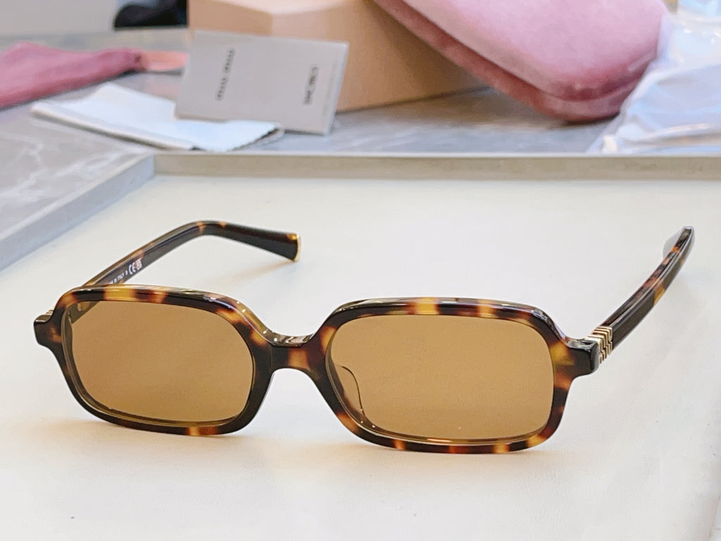 Miu Miu 11Z-F Fashion Orange Lens Sunglasses for Men & Women
