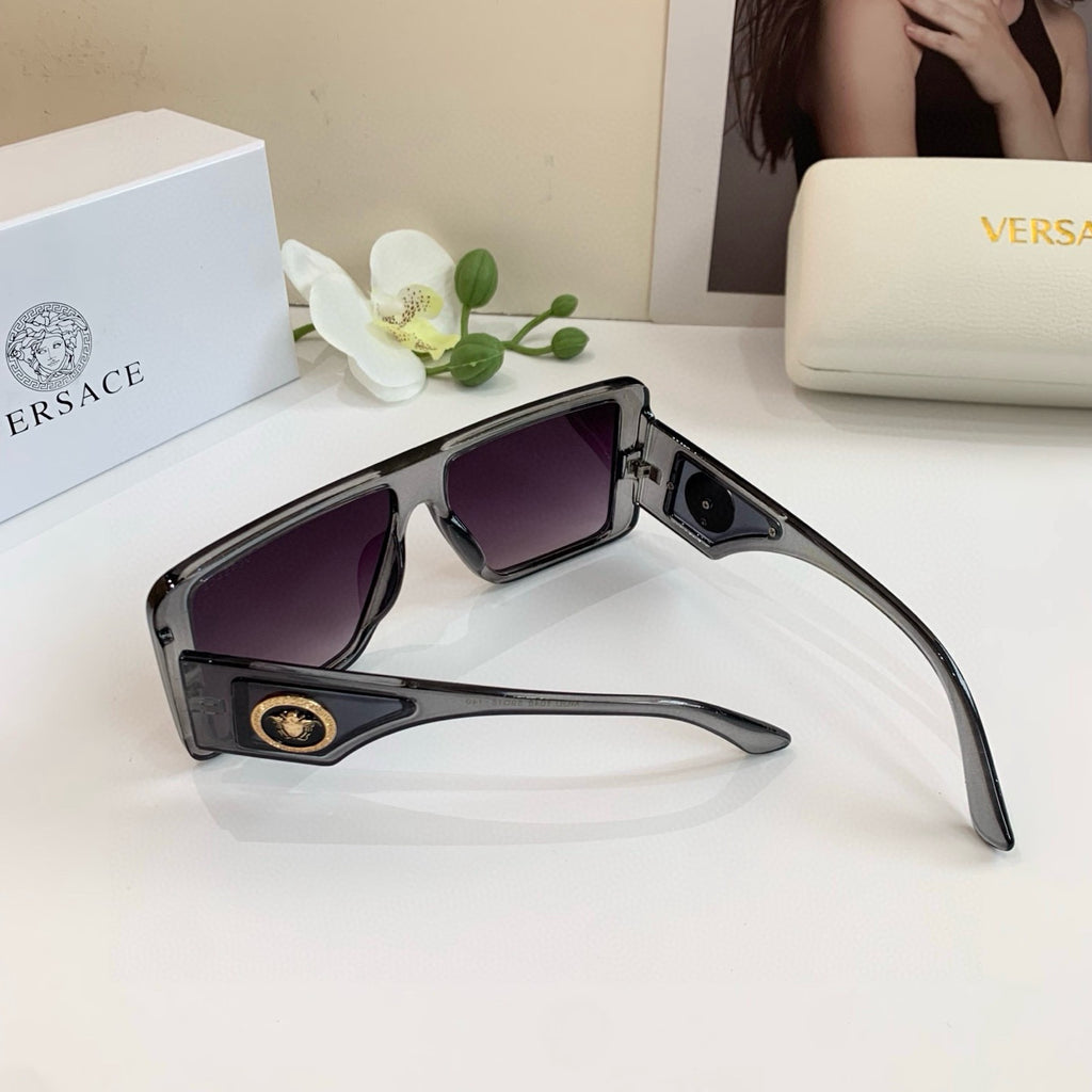 Versace Polarized Square Black Lens Sunglasses for Men & Women - 432782 - detail image 2