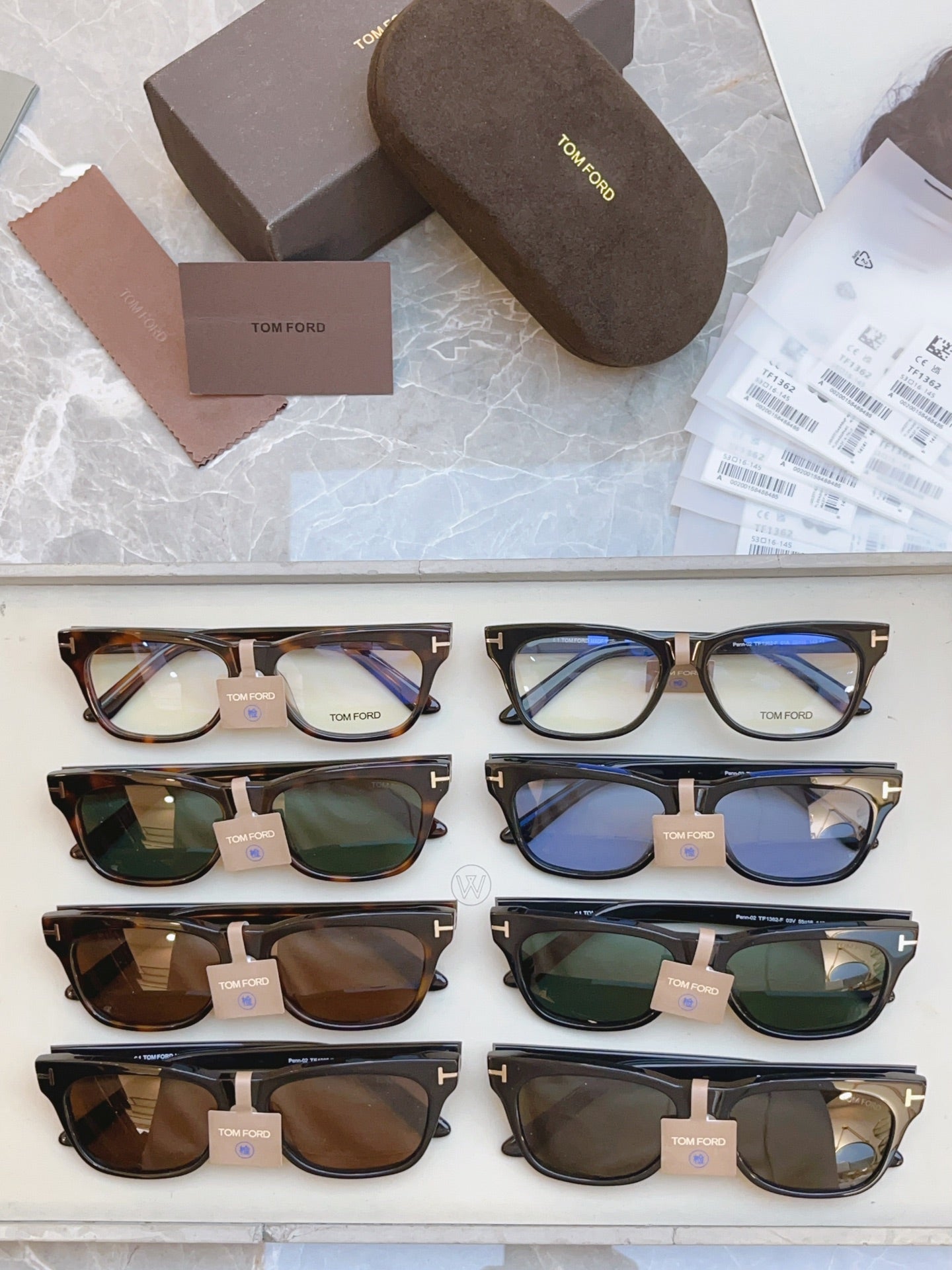Tom Ford TF1362-F Fashion Black Lens Sunglasses for Men & Women - detail image 5