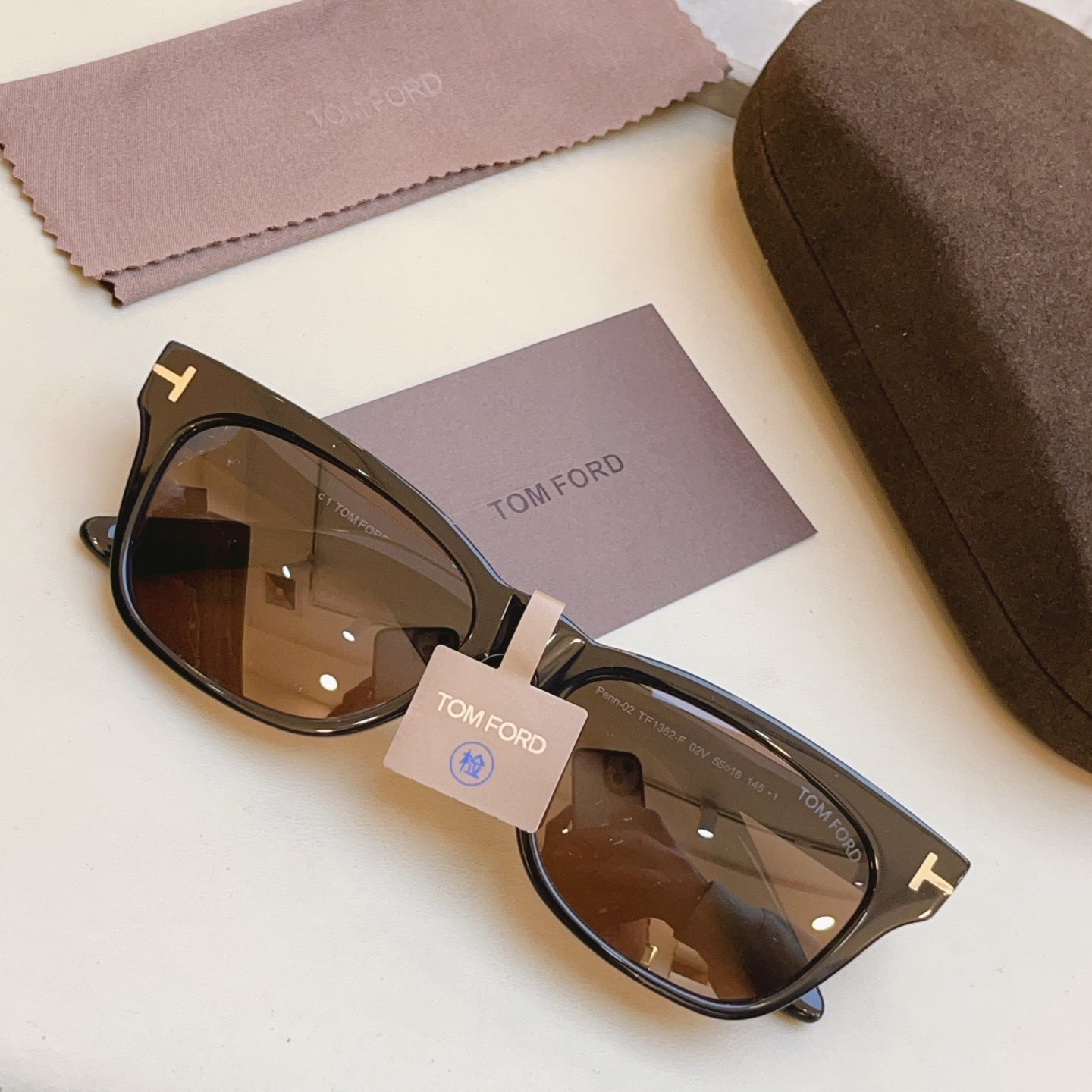 Tom Ford TF1362-F Fashion Brown Lens Sunglasses for Men & Women - detail image 3