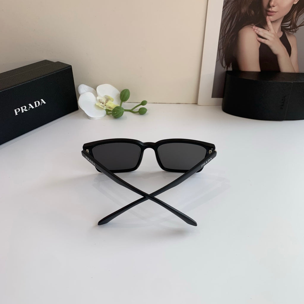 Prada Square Black Lens Sunglasses for Men & Women - 358425 - detail image 3
