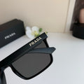 Prada Square Black Lens Sunglasses for Men & Women - 934928