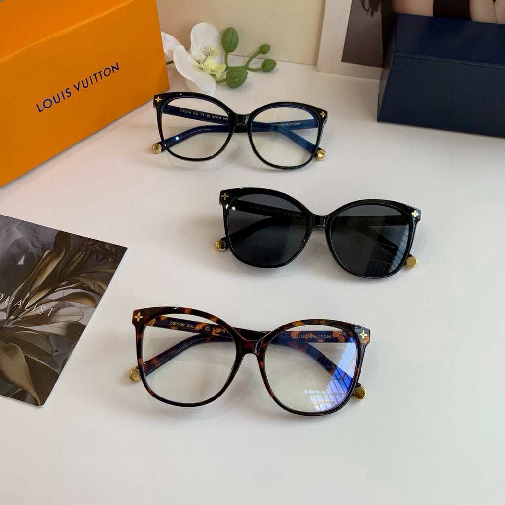 Louis Vuitton Blue-Light Square Silver Lens Sunglasses for Men & Wome - 357743 - detail image 4