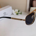 Versace Polarized Metal Square Silver Lens Sunglasses for Men & Women - 466256