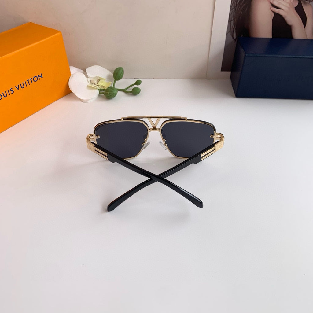Louis Vuitton Metal Square Silver Lens Sunglasses for Men & Women - 398243 - detail image 3