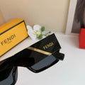 Fendi Square Black Lens Sunglasses for Men & Women - 158619
