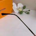 Louis Vuitton Metal Square Gray Lens Sunglasses for Men & Women - 414874