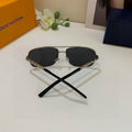 Louis Vuitton Aviator Silver Lens Sunglasses for Men & Women - 414875