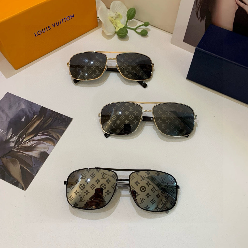 Louis Vuitton Aviator Silver Lens Sunglasses for Men & Women - 414875 - detail image 4
