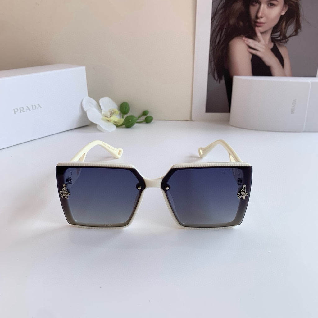 Prada Square Blue Lens Sunglasses for Men & Women - 158446 - detail image 3