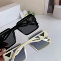 Prada Square Blue Lens Sunglasses for Men & Women - 158446