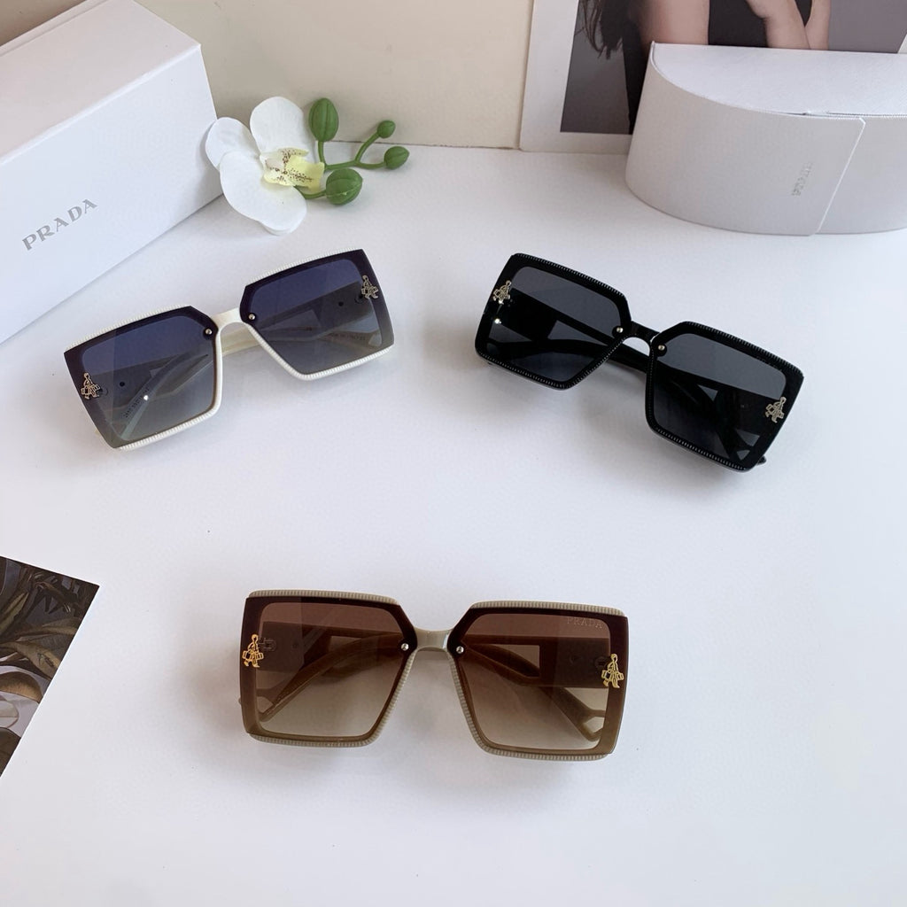 Prada Square Red Lens Sunglasses for Men & Women - 158447 - detail image 6