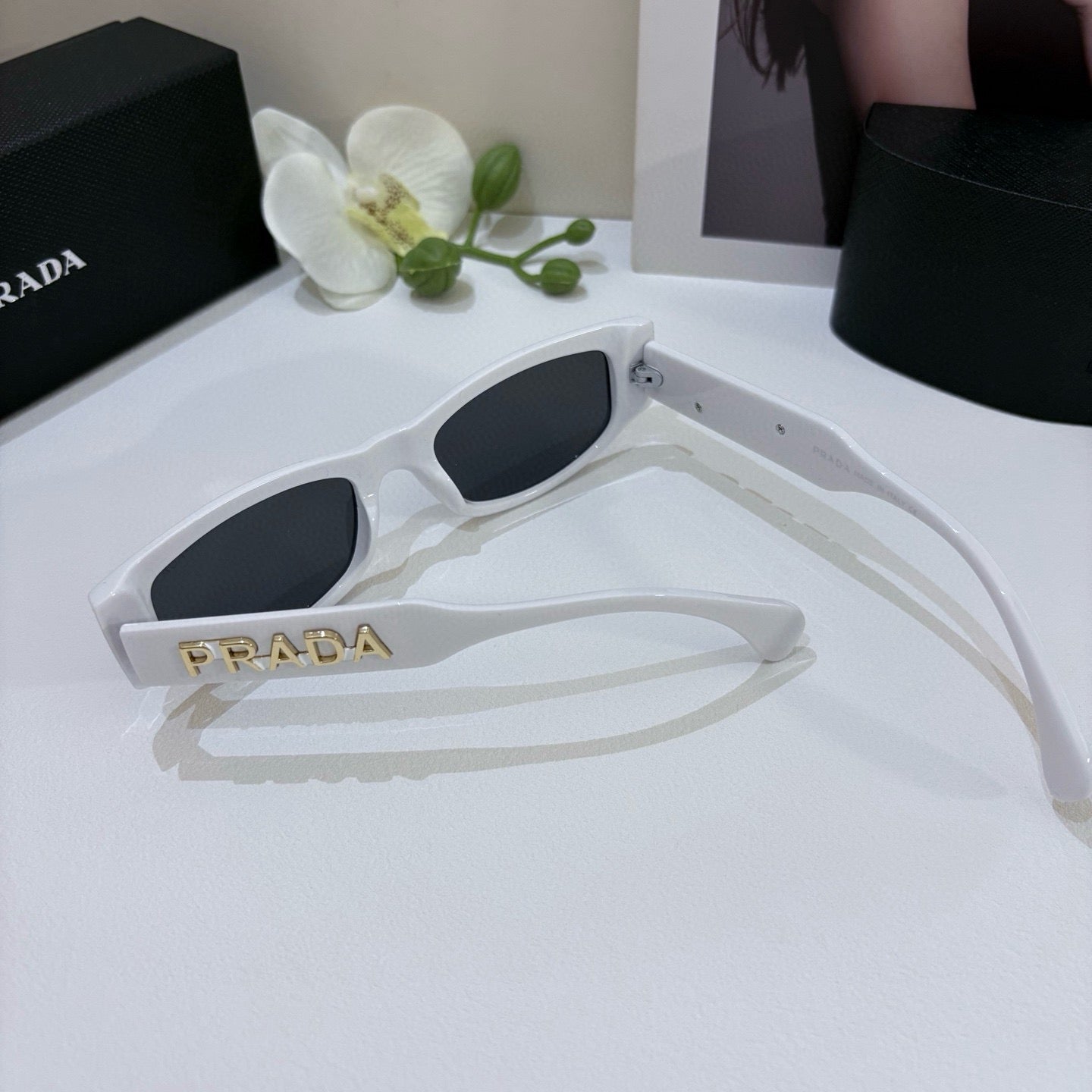 Prada Fashion Silver Lens Sunglasses for Men & Women - 158449
