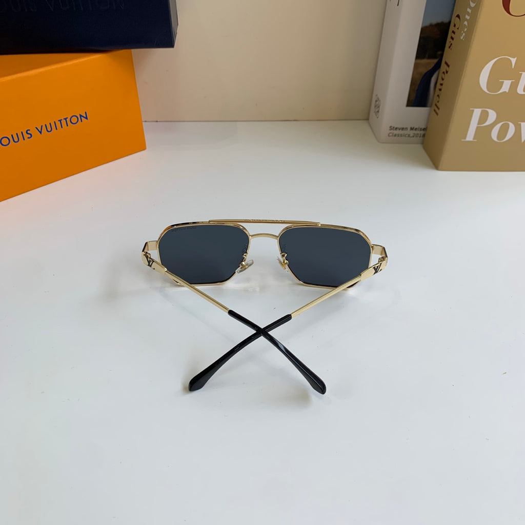 Louis Vuitton Metal Square Silver Lens Sunglasses for Men & Women - 414943 - detail image 8
