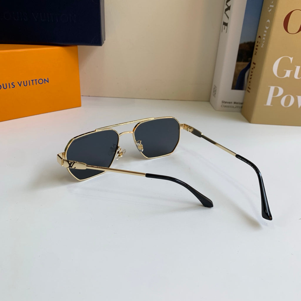 Louis Vuitton Metal Square Silver Lens Sunglasses for Men & Women - 414943 - detail image 9
