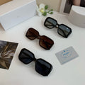 Prada Square Silver Lens Sunglasses for Men & Women - 158478