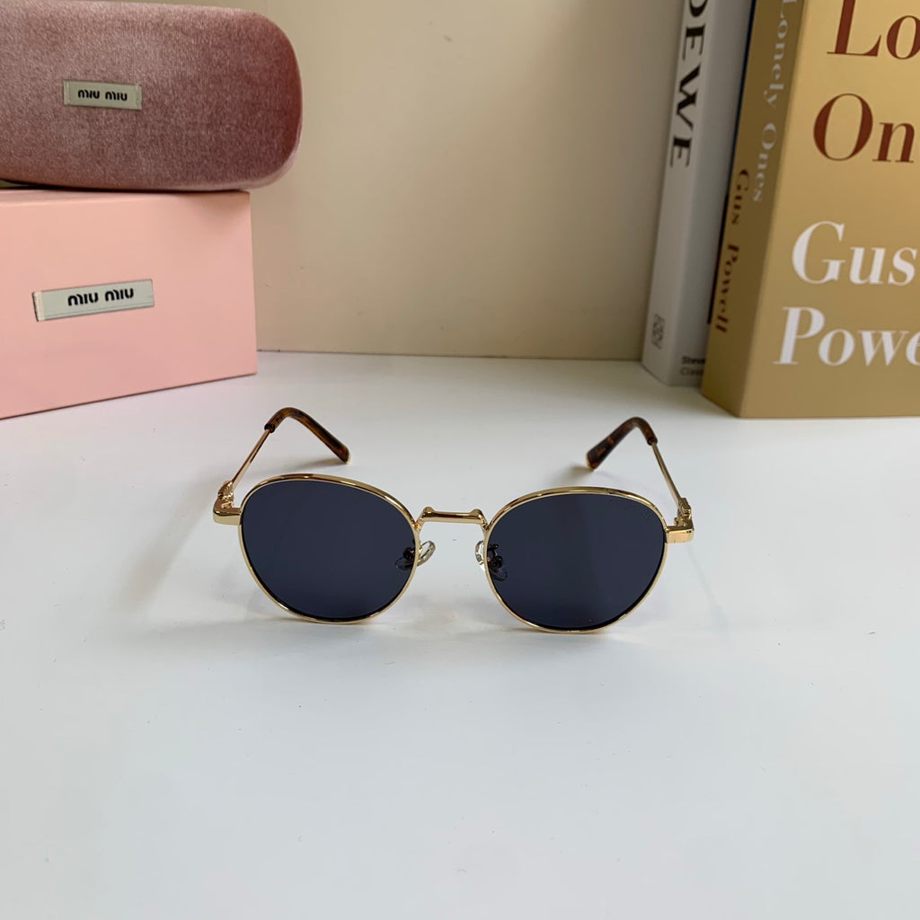 Miu Miu Metal Round Silver Lens Sunglasses for Men & Women - 432667 - detail image 5