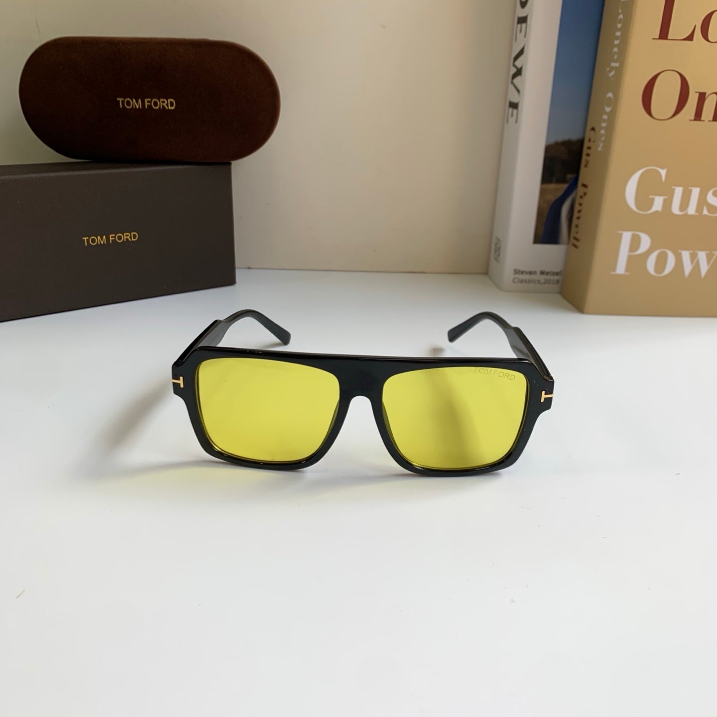 Tom Ford Fashion Gold Lens Sunglasses for Men & Women - 432849 - detail image 3