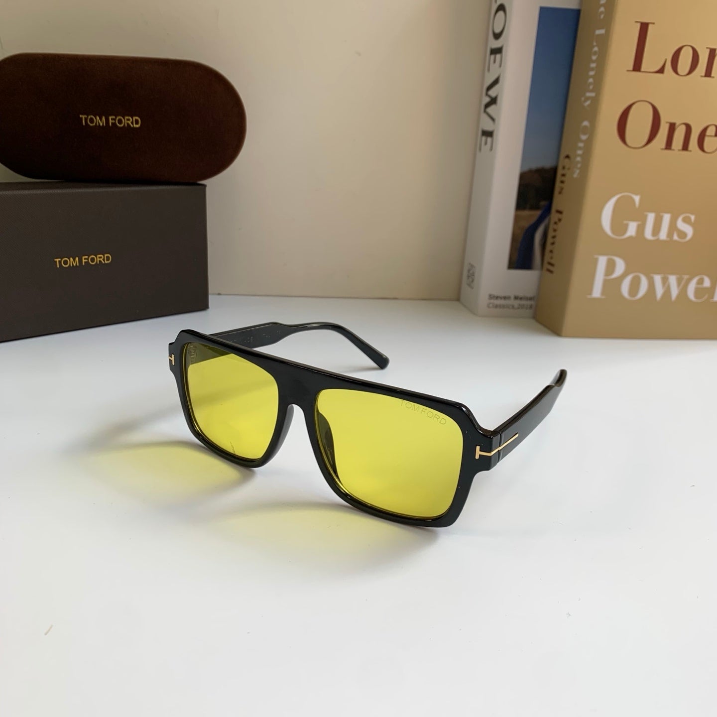 Tom Ford Fashion Gold Lens Sunglasses for Men & Women - 432849 - detail image 2