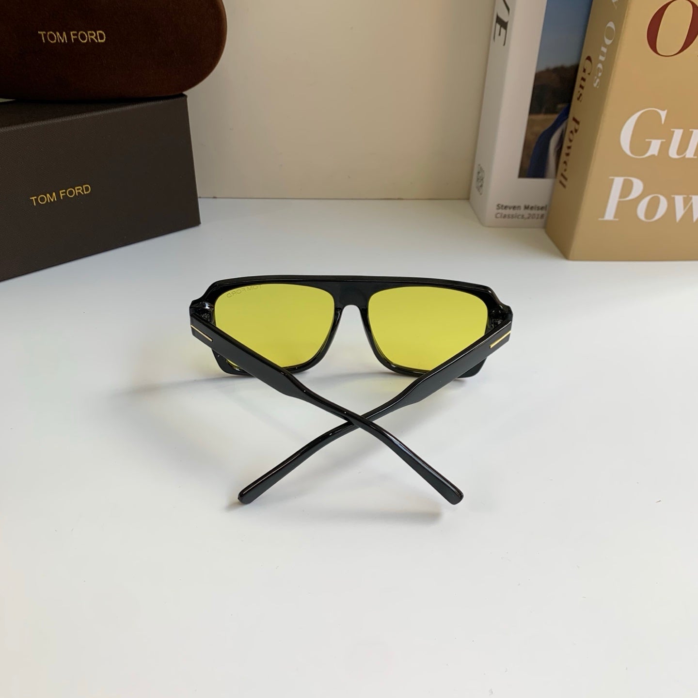 Tom Ford Fashion Gold Lens Sunglasses for Men & Women - 432849 - detail image 8