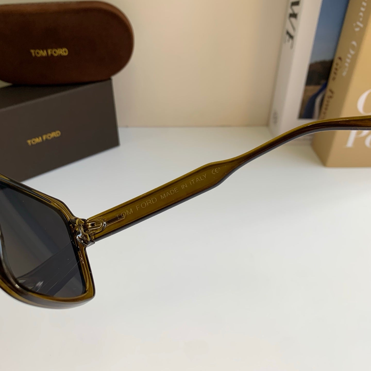 Tom Ford Fashion Black Lens Sunglasses for Men & Women - 432850 - detail image 6