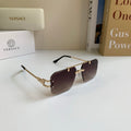 Versace Polarized Metal Square Red Lens Sunglasses for Men & Women - 432777