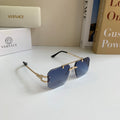 Versace Polarized Metal Square Blue Lens Sunglasses for Men & Women