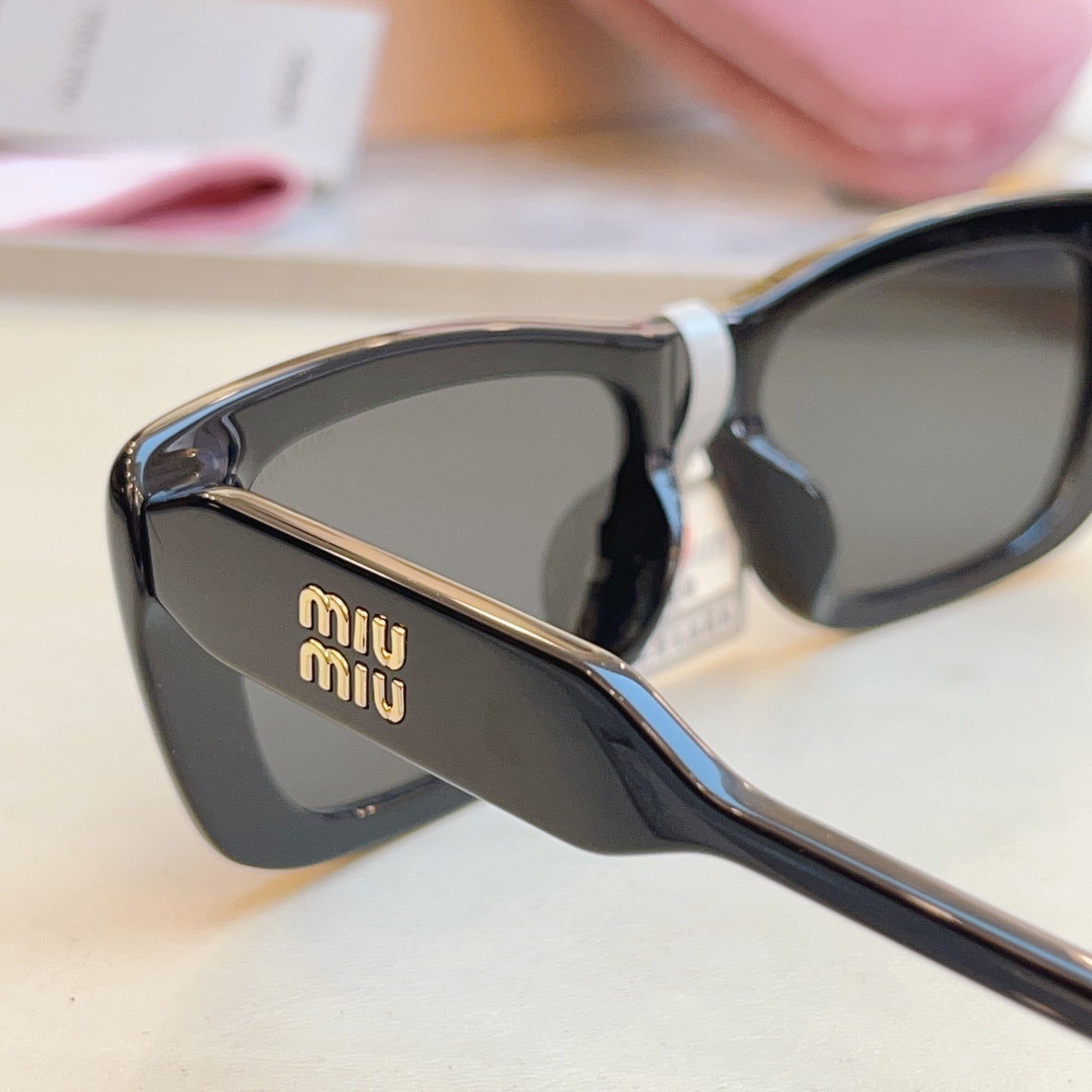 Miu Miu B12S-F Fashion Brown Lens Sunglasses for Men & Women - 487722 - detail image 6