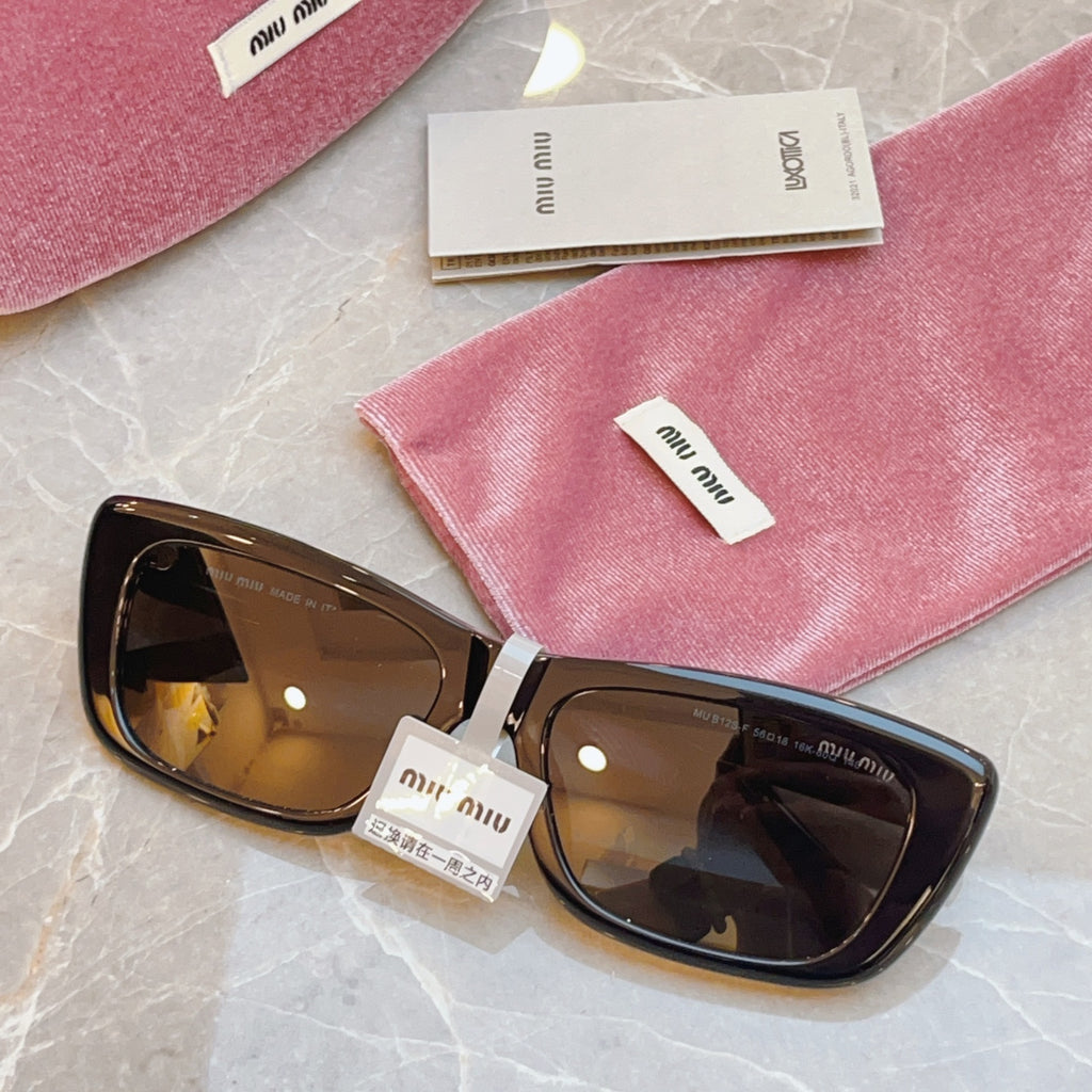 Miu Miu B12S-F Fashion Brown Lens Sunglasses for Men & Women - 487722 - detail image 3