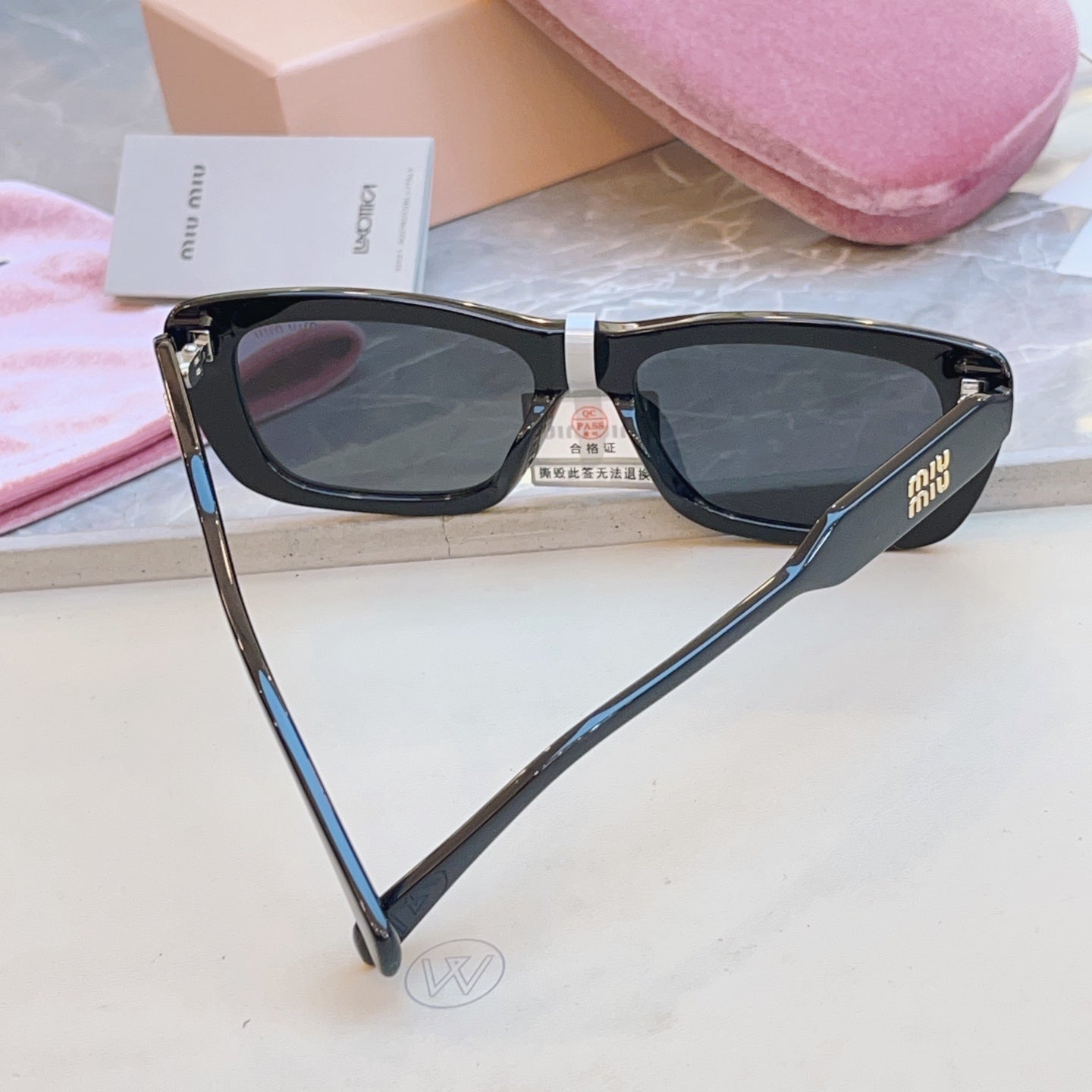 Miu Miu B12S-F Fashion Brown Lens Sunglasses for Men & Women - 487722 - detail image 7