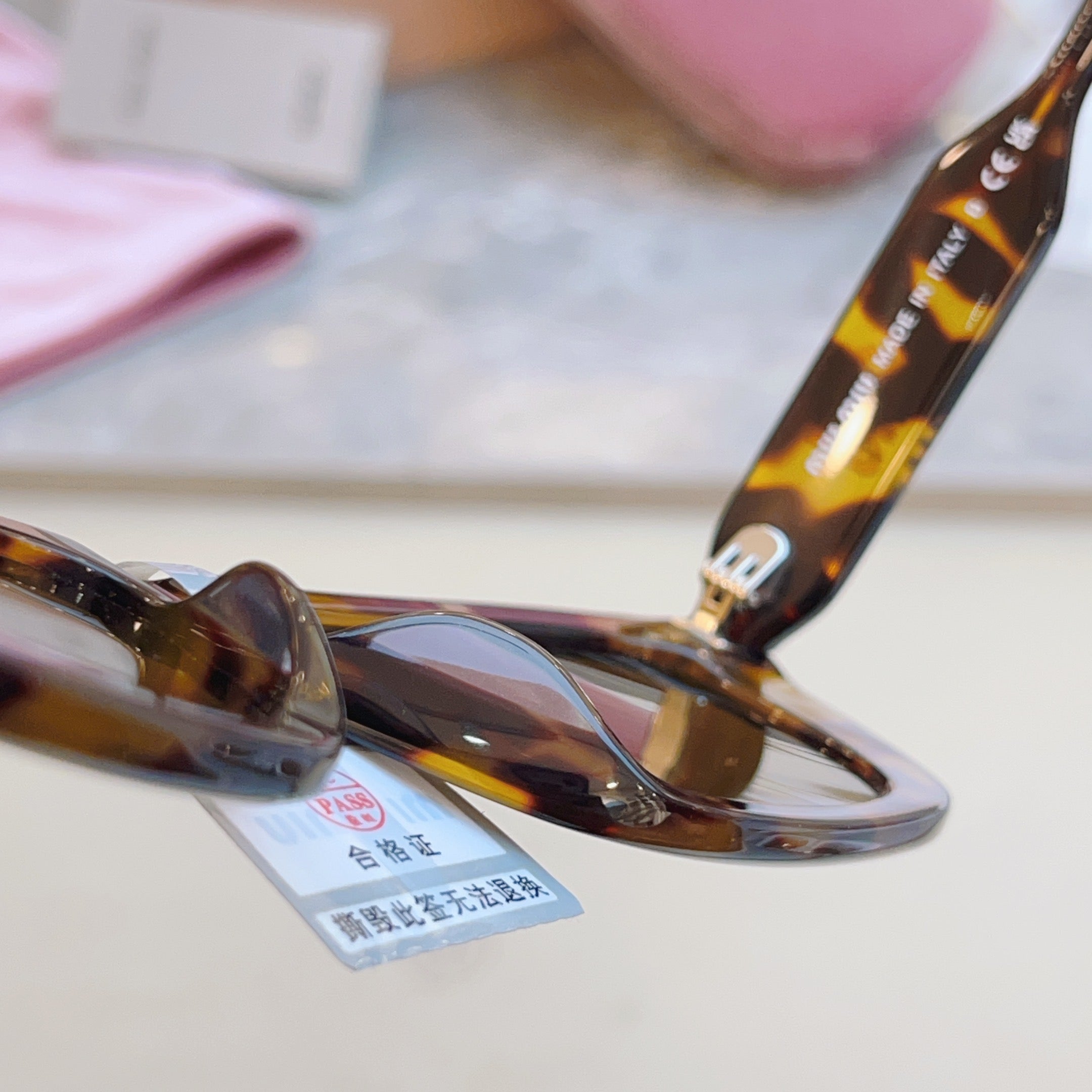 Miu Miu B12S-F Fashion Brown Lens Sunglasses for Men & Women - 487723 - detail image 6