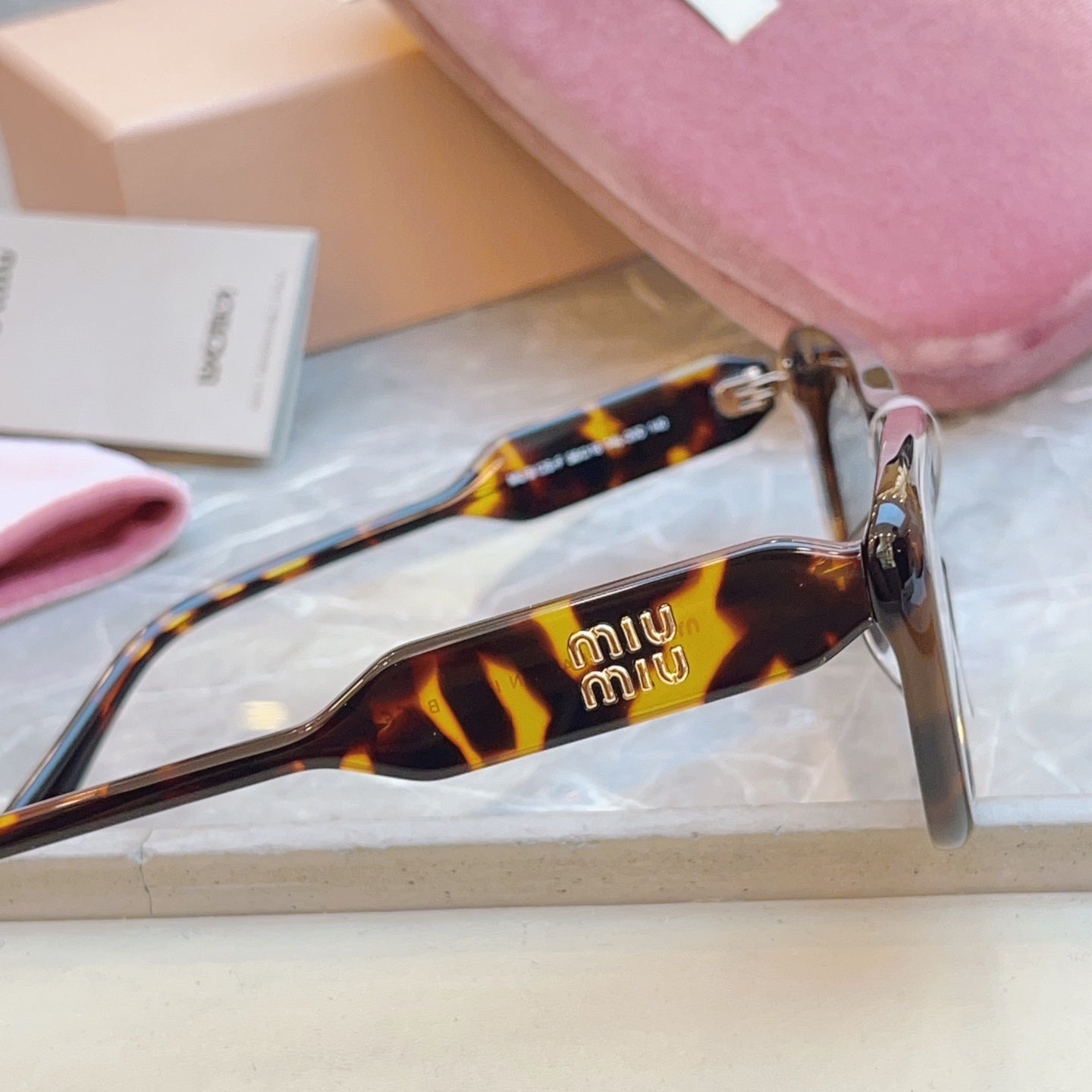 Miu Miu B12S-F Fashion Brown Lens Sunglasses for Men & Women - 487723 - detail image 9