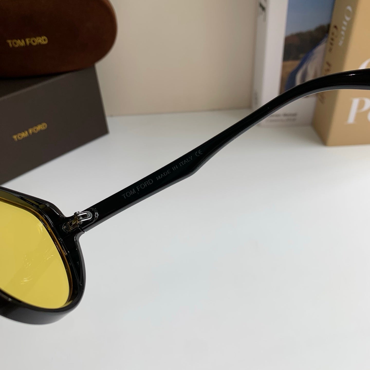 Tom Ford Fashion Gold Lens Sunglasses for Men & Women - 998450 - detail image 6