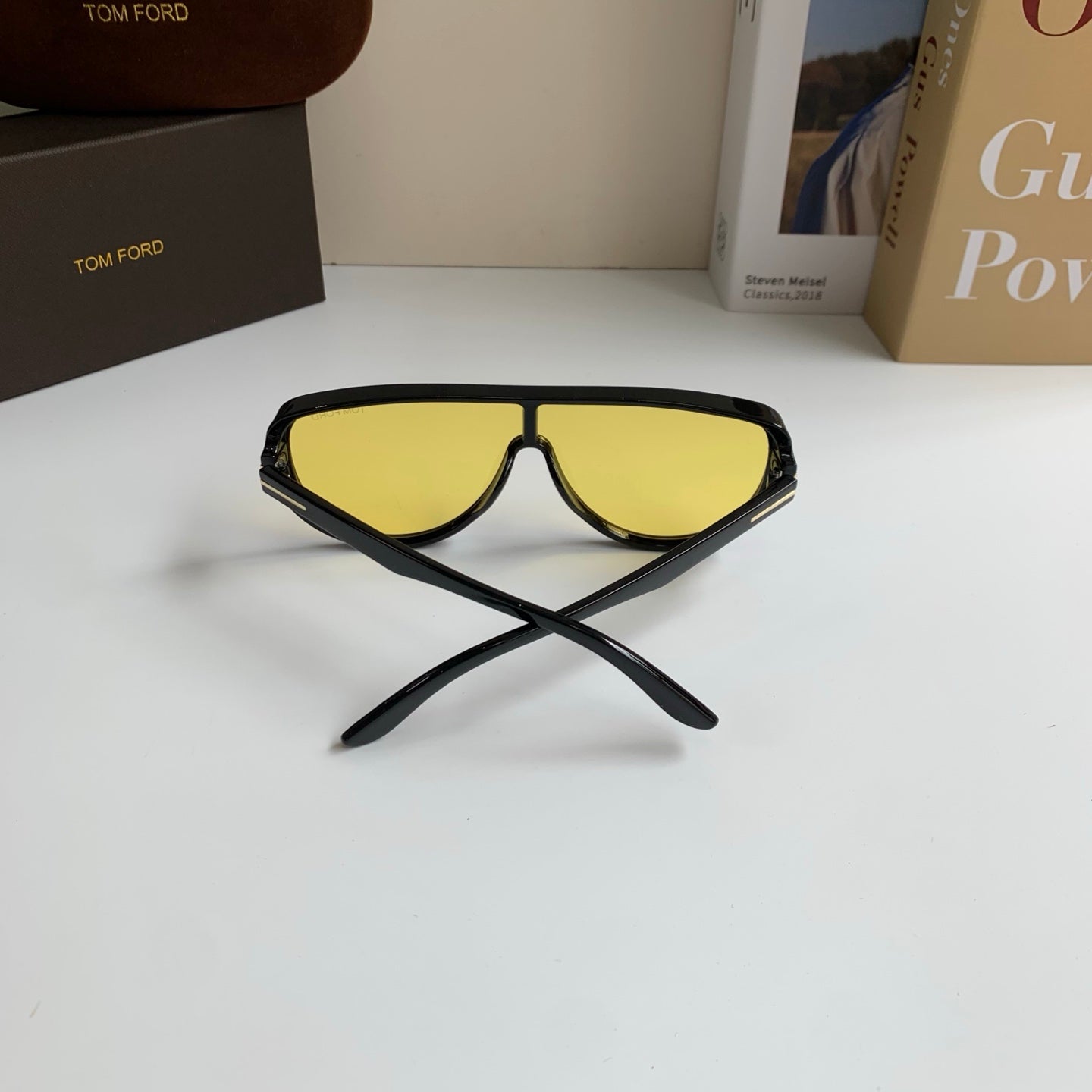 Tom Ford Fashion Gold Lens Sunglasses for Men & Women - 998450 - detail image 9