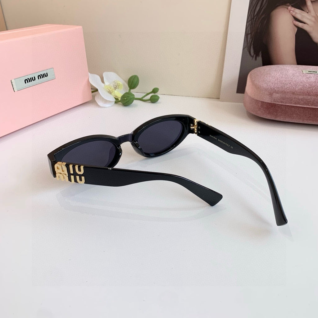 Miu Miu Square Black Lens Sunglasses for Men & Women - 449688 - detail image 3
