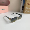 Miu Miu Fashion Silver Lens Sunglasses for Men & Women - 382938