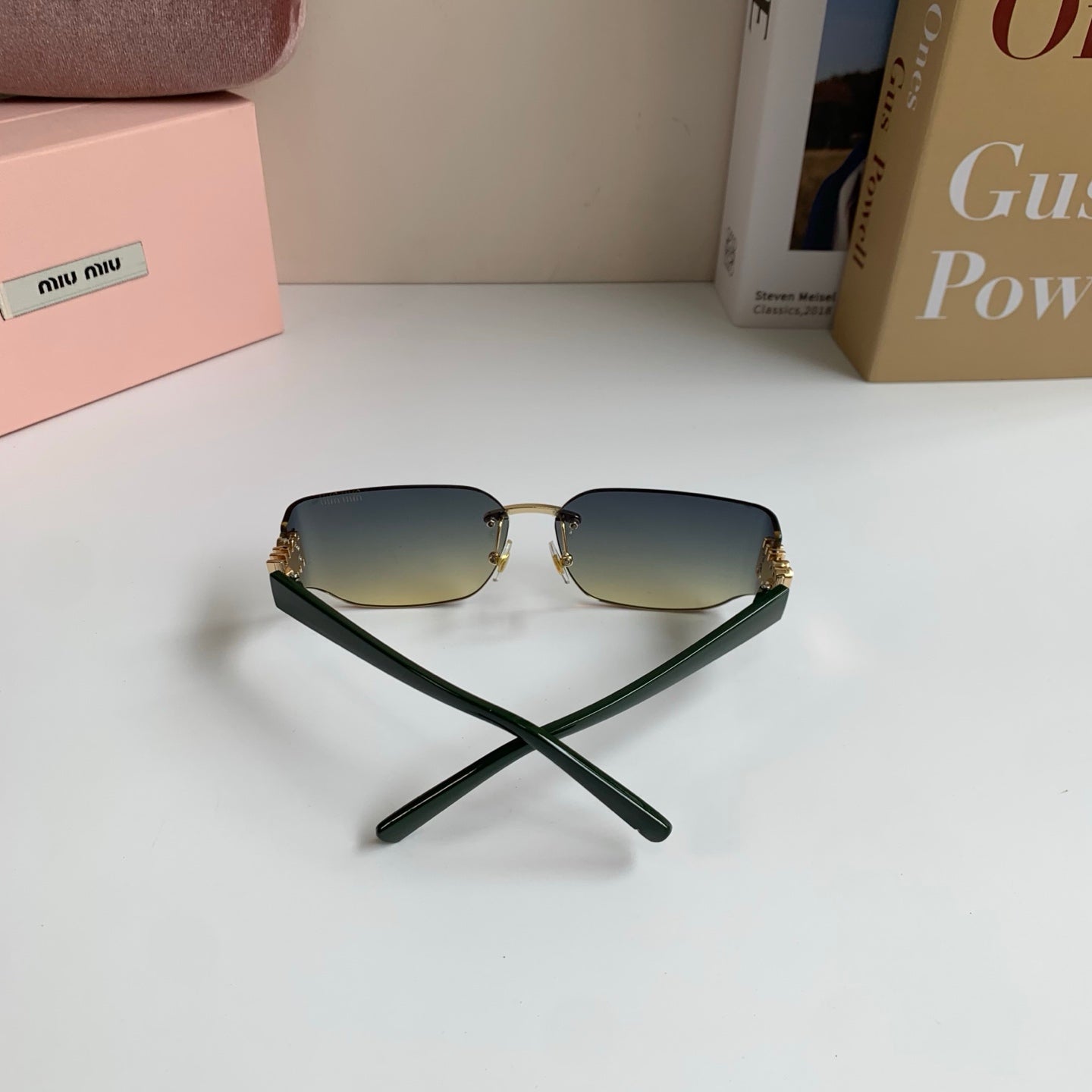 Miu Miu Fashion Silver Lens Sunglasses for Men & Women - 382938 - detail image 9