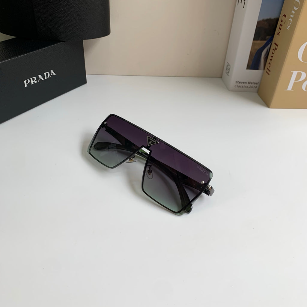 Prada Square Silver Lens Sunglasses for Men & Women - 382660 - detail image 4