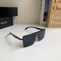 Prada Square Silver Lens Sunglasses for Men & Women - 132497