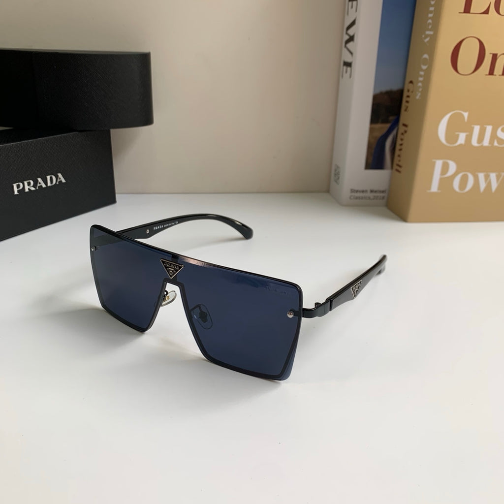 Prada Square Silver Lens Sunglasses for Men & Women - 132497 - detail image 2