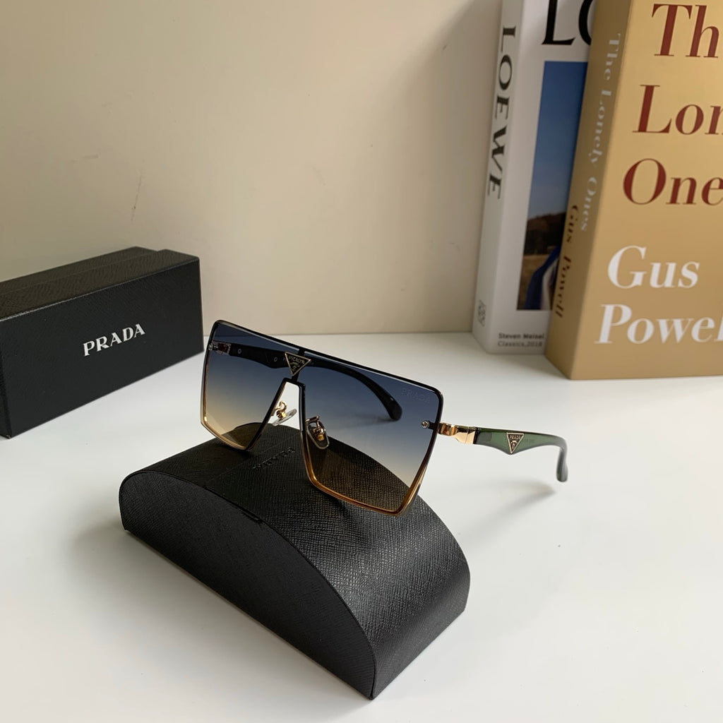 Prada Square Silver Lens Sunglasses for Men & Women - 132498 - detail image 4